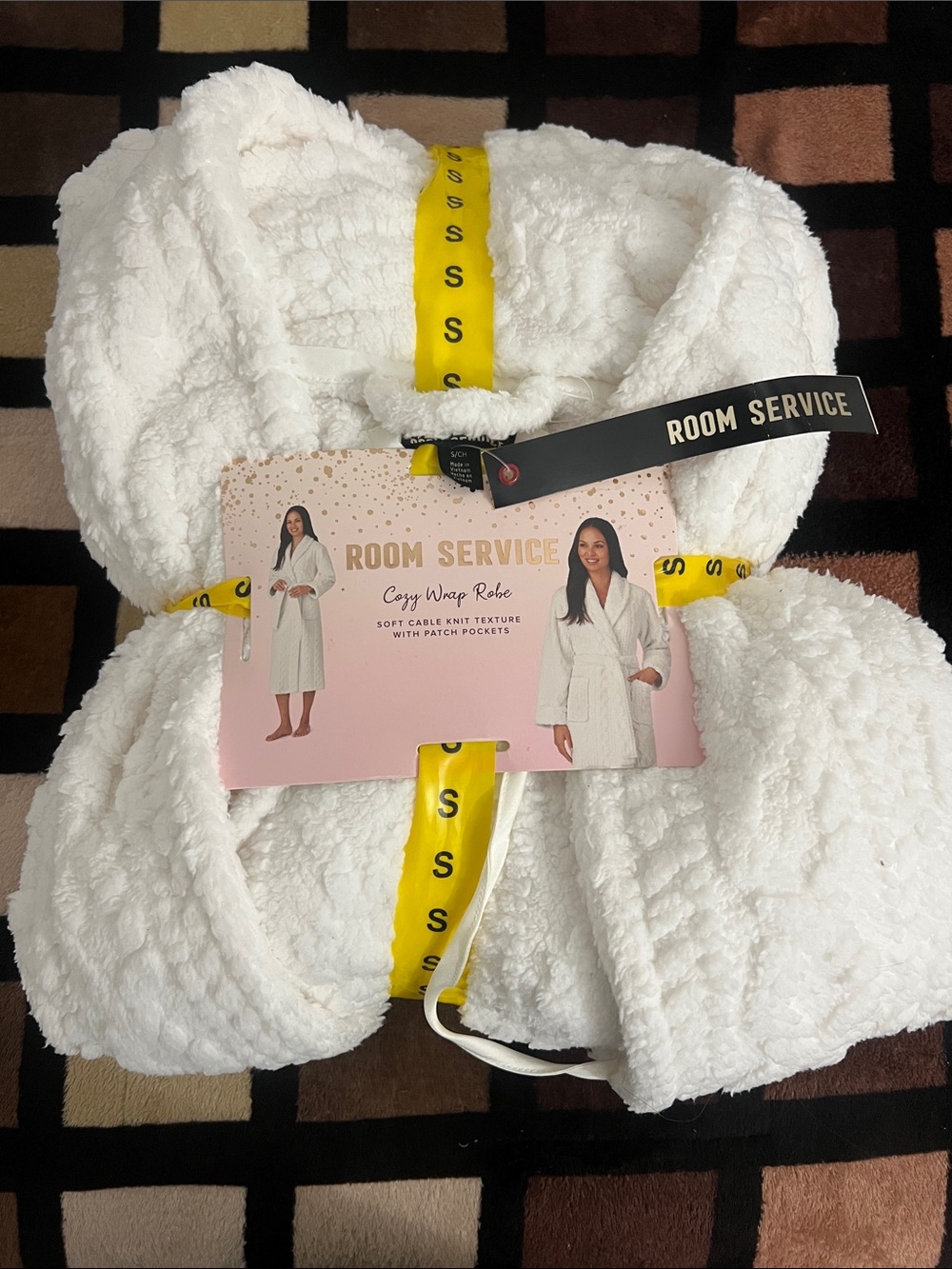 Cozy Wrap Robe - White
